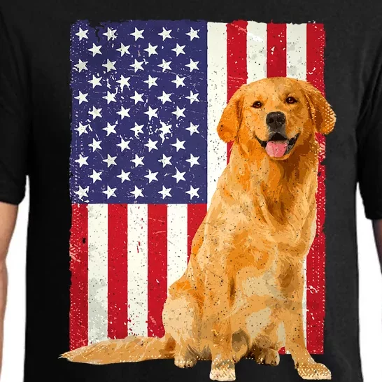 Golden Retriever Design For Golden Retriever Lover Pajama Set