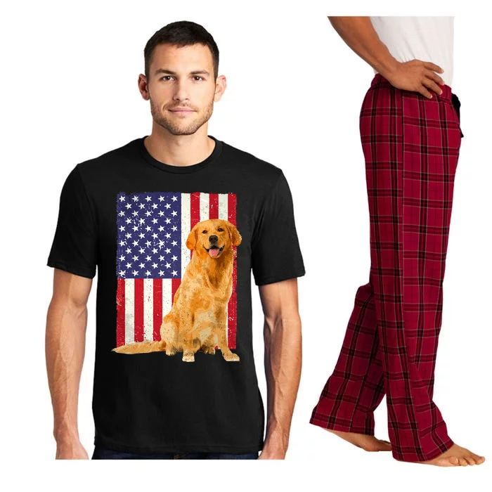 Golden Retriever Design For Golden Retriever Lover Pajama Set