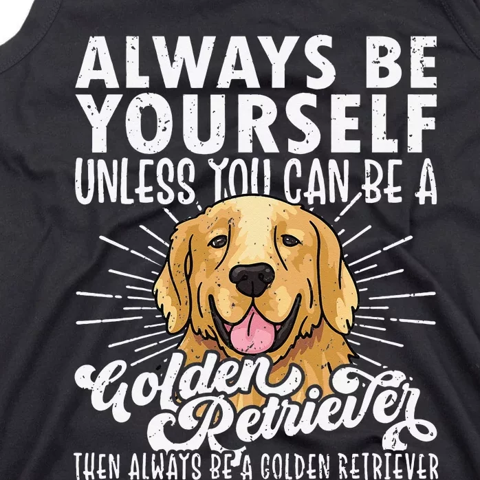 Golden Retriever Dog Lover Tee, Golden Retriever Tank Top