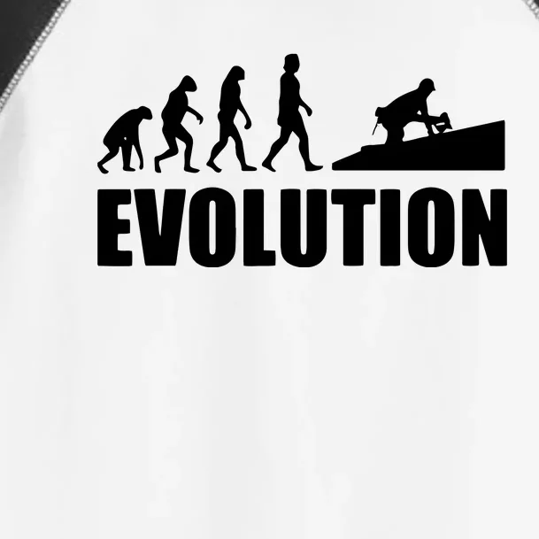 Great Roofer Evolution Design Roofing Craft Roofer Toddler Fine Jersey T-Shirt