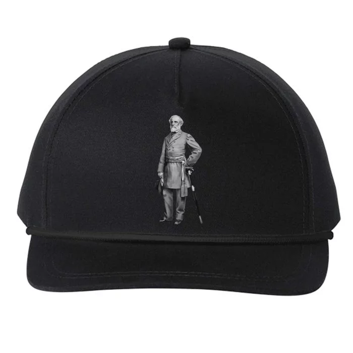 General Robert E Lee Standing Snapback Five-Panel Rope Hat