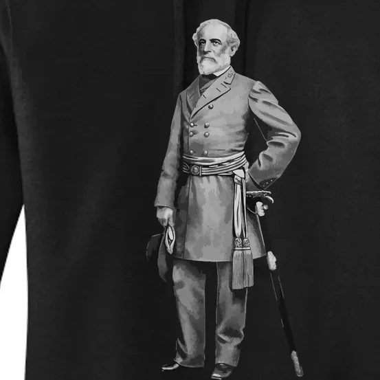 General Robert E Lee Standing Women's Pullover Hoodie