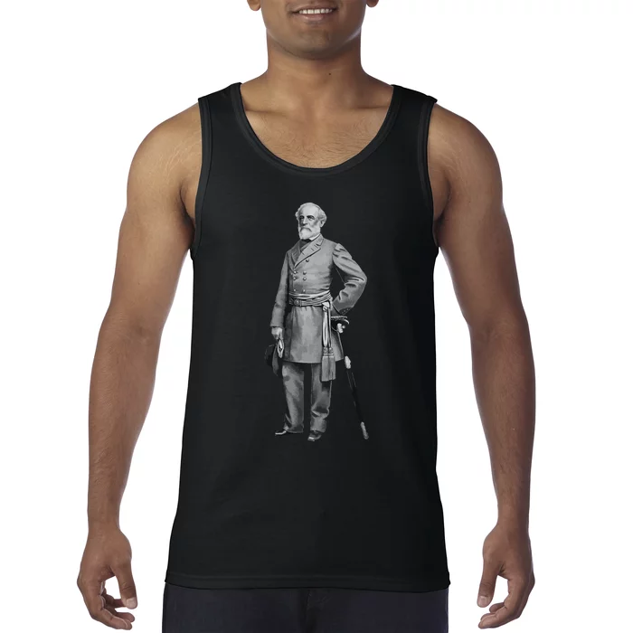 General Robert E Lee Standing Tank Top