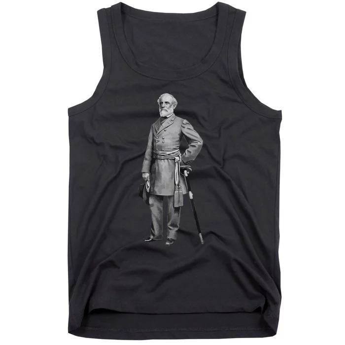 General Robert E Lee Standing Tank Top