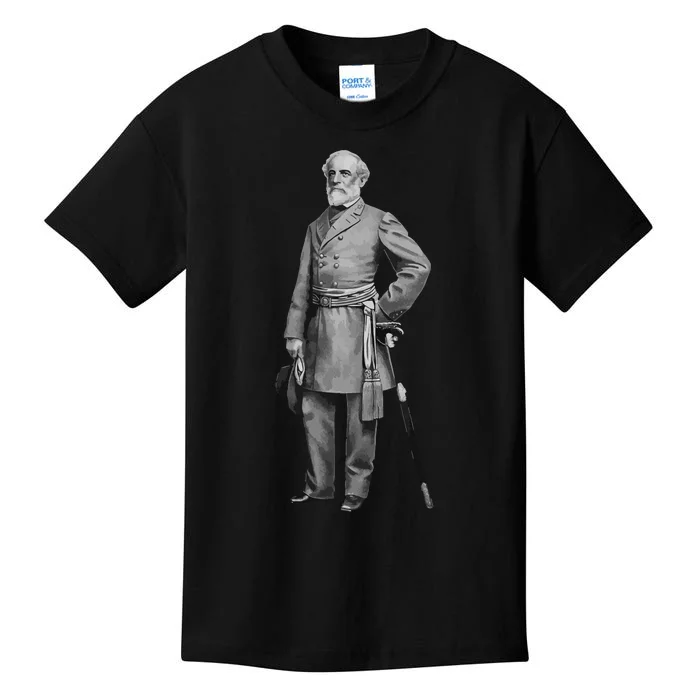 General Robert E Lee Standing Kids T-Shirt