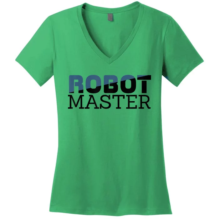 Graphic Robotics Engineer Applied Science Ee Women's V-Neck T-Shirt