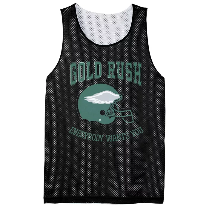 Gold Rush Everybody Wants You Mesh Reversible Basketball Jersey Tank