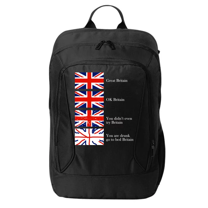 Great Britain OK Britain Funny Sarcastic City Backpack