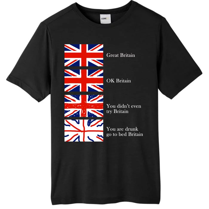 Great Britain OK Britain Funny Sarcastic ChromaSoft Performance T-Shirt