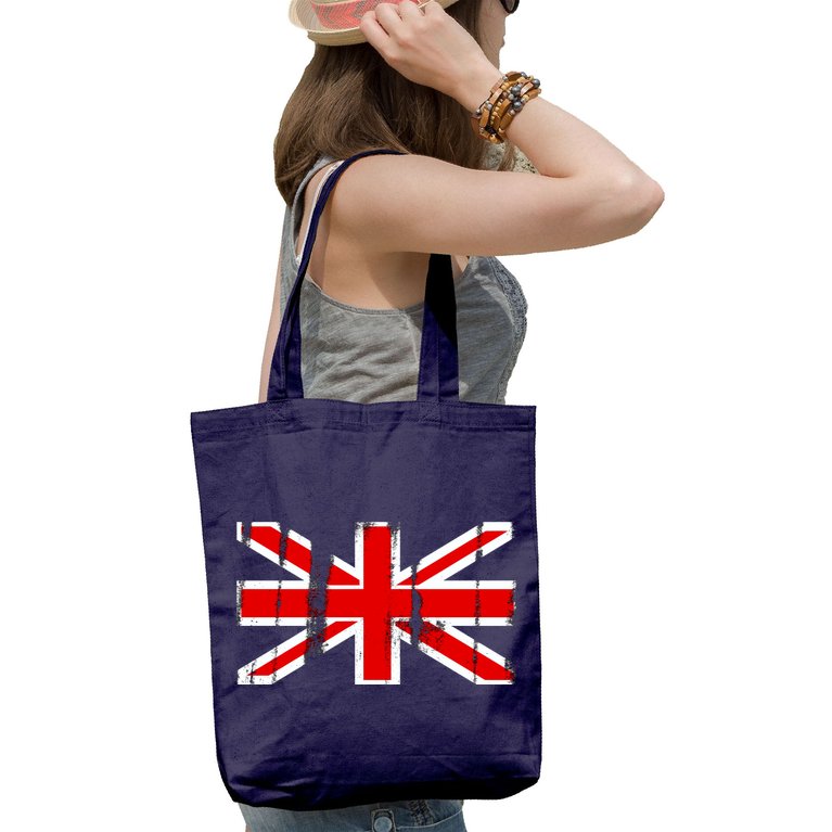 Great Britain Vintage British Union Flag Tote Bag