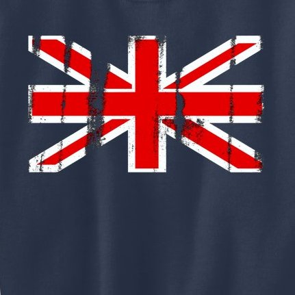 Great Britain Vintage British Union Flag Kids Sweatshirt