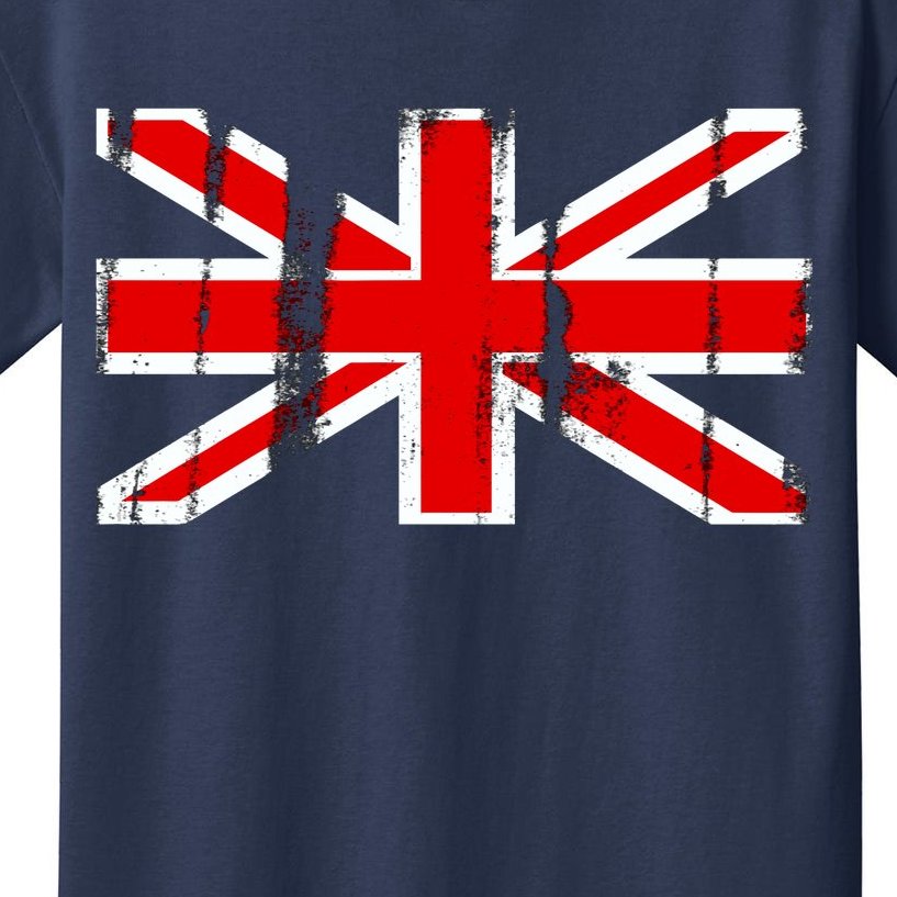 Great Britain Vintage British Union Flag Kids T-Shirt