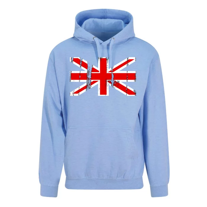 Great Britain Vintage British Union Flag Unisex Surf Hoodie