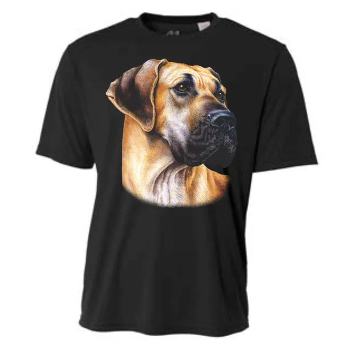 Great Dane Face Cooling Performance Crew T-Shirt