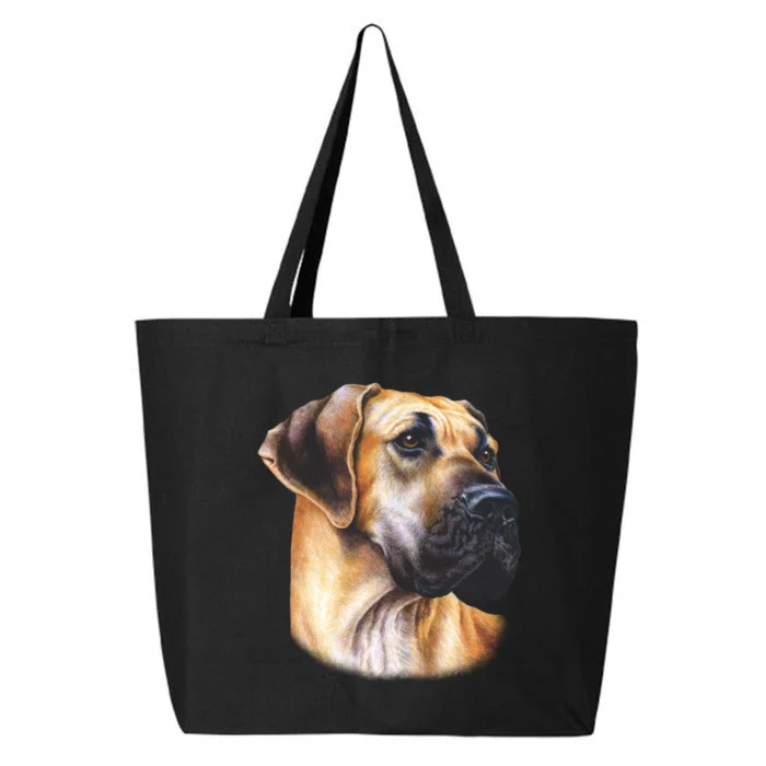 Great Dane Face 25L Jumbo Tote