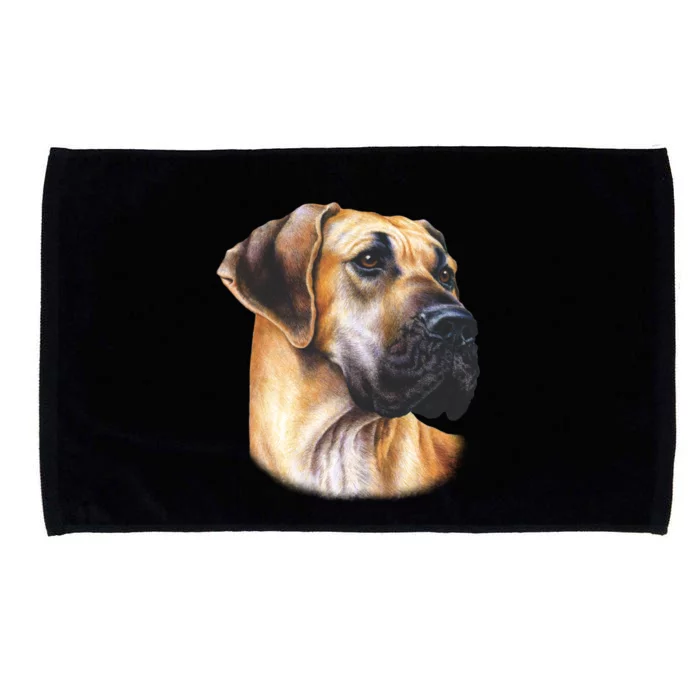 Great Dane Face Microfiber Hand Towel