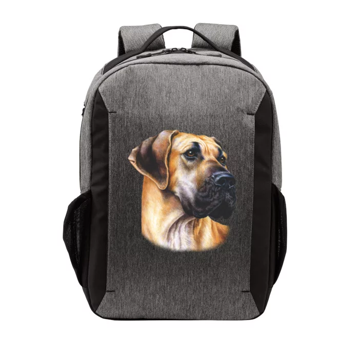 Great Dane Face Vector Backpack