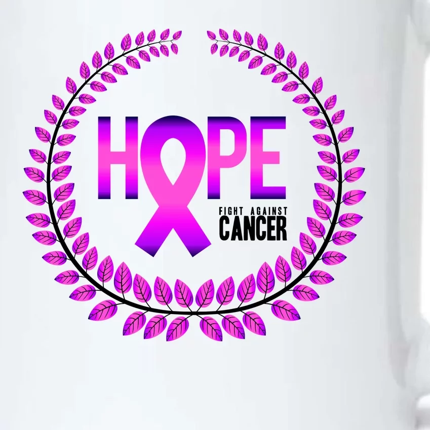 Great Seal Of Hope Breast Cancer Ribbon Black Color Changing Mug