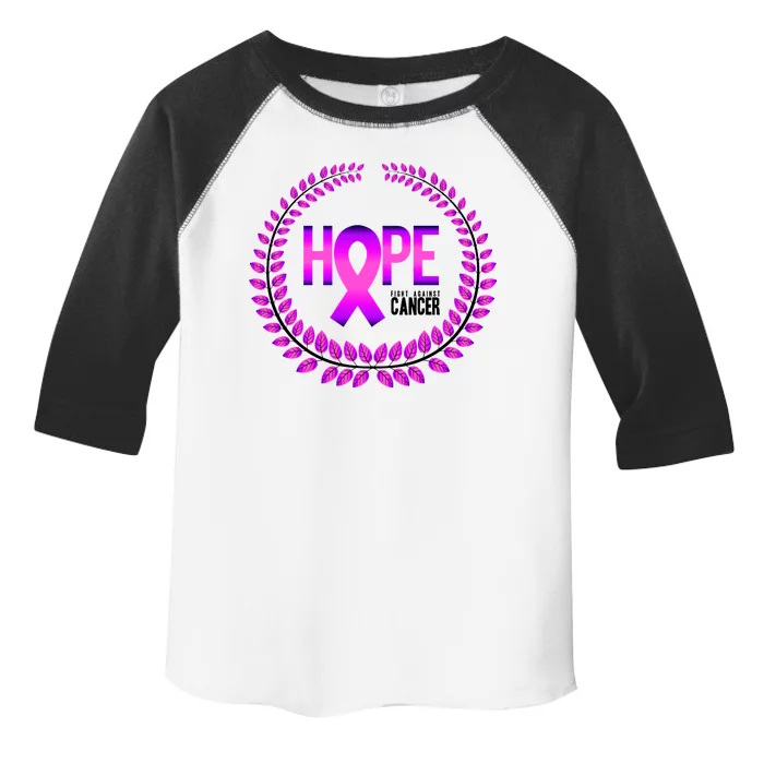 Great Seal Of Hope Breast Cancer Ribbon Toddler Fine Jersey T-Shirt