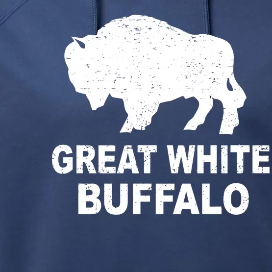 Great White Buffalo Performance Fleece Hoodie