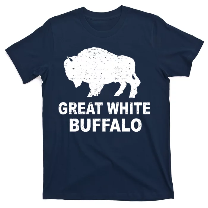 Teeshirtpalace Great White Buffalo Tie-Dye T-Shirt