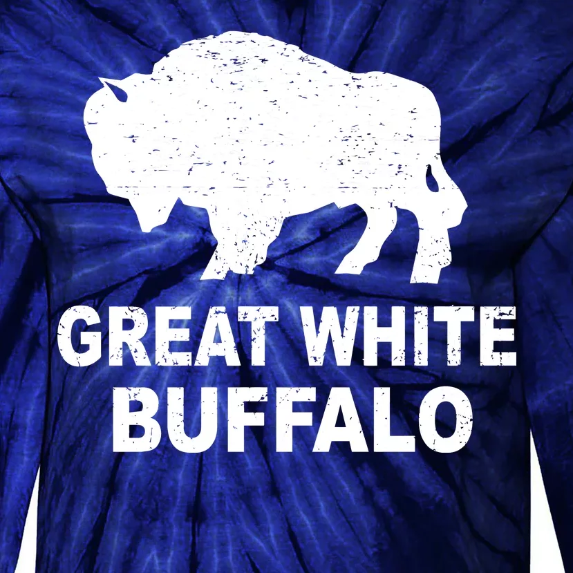 Teeshirtpalace Great White Buffalo Tie-Dye T-Shirt