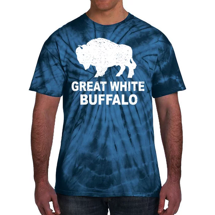 Teeshirtpalace Great White Buffalo Tie-Dye T-Shirt