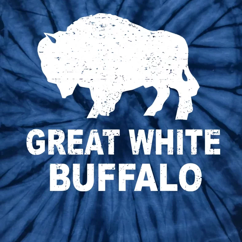 Great White Buffalo Tie-Dye T-Shirt