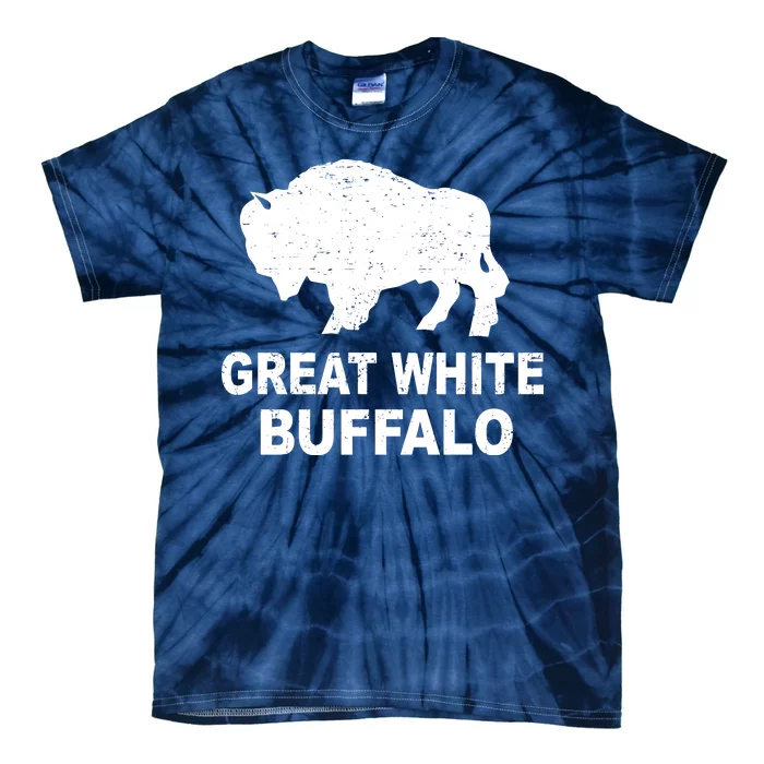 Teeshirtpalace Great White Buffalo Tie-Dye T-Shirt