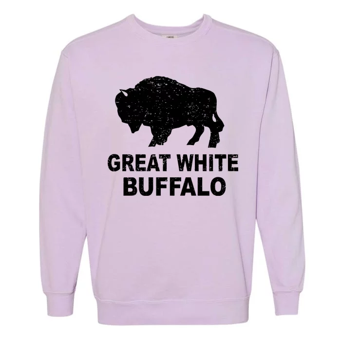 Great White Buffalo Garment-Dyed Sweatshirt