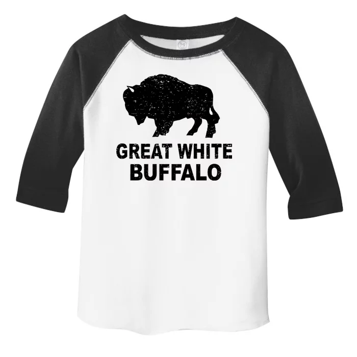 Great White Buffalo Toddler Fine Jersey T-Shirt