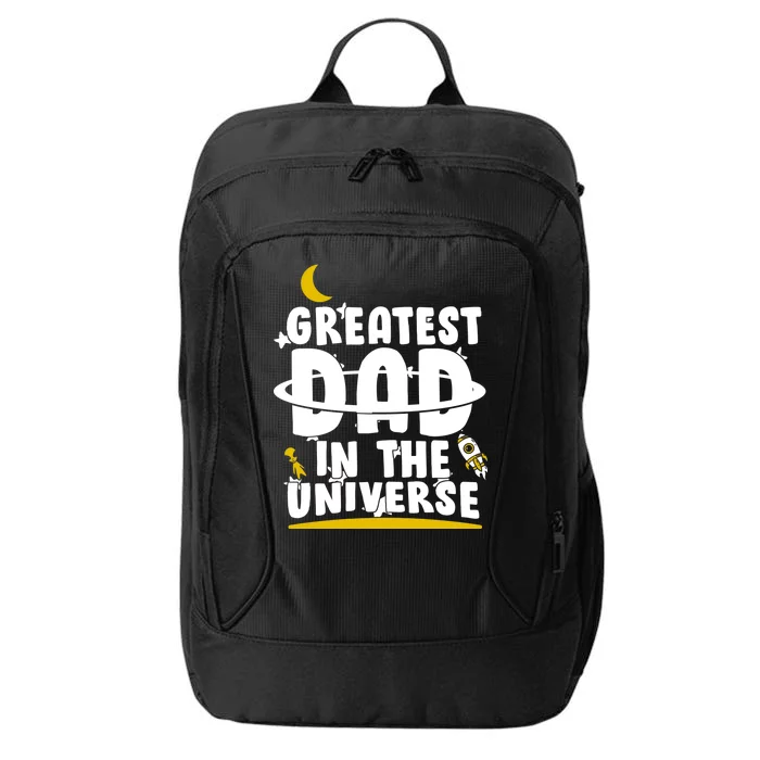 Greatest Dad In The Universe City Backpack