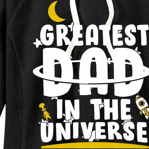 Greatest Dad In The Universe Women's Fleece Hoodie