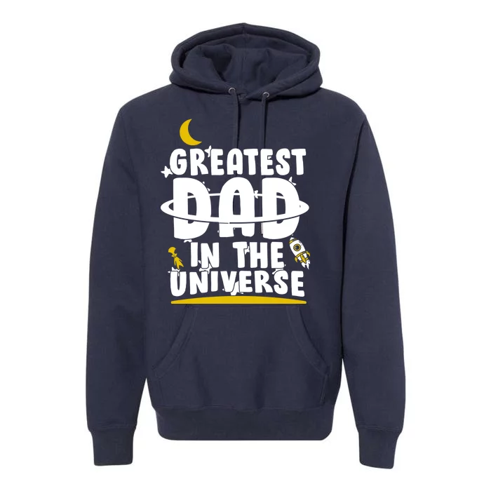 Greatest Dad In The Universe Premium Hoodie