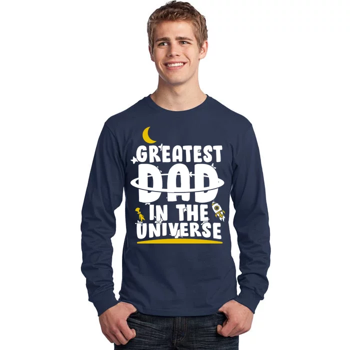 Greatest Dad In The Universe Tall Long Sleeve T-Shirt