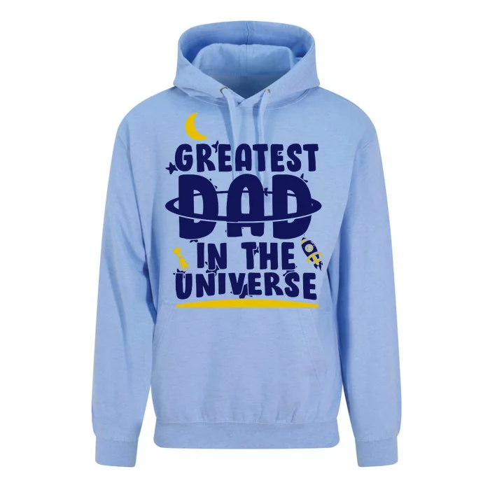 Greatest Dad In The Universe Unisex Surf Hoodie