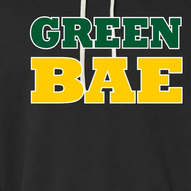 Green Bae Green Bay, Wisconsin Garment-Dyed Fleece Hoodie