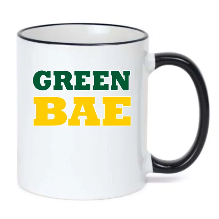 Green Bae Green Bay, Wisconsin Black Color Changing Mug