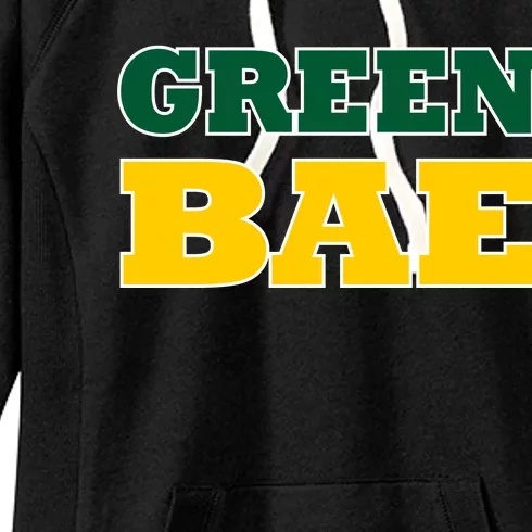 Green Bae Green Bay, Wisconsin Women's Fleece Hoodie