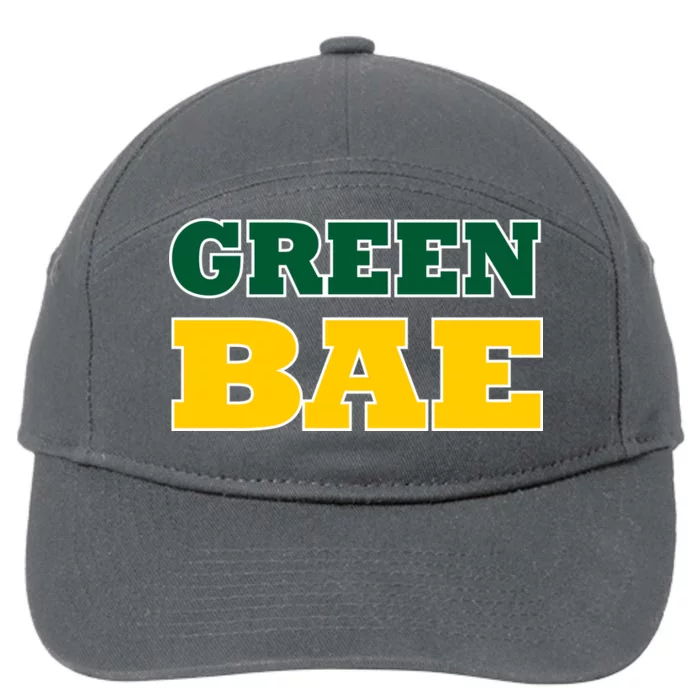 Green Bae Green Bay, Wisconsin 7-Panel Snapback Hat