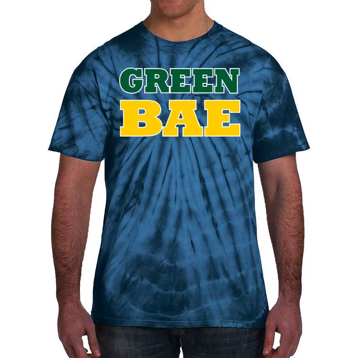 Green Bae Green Bay, Wisconsin Tie-Dye T-Shirt