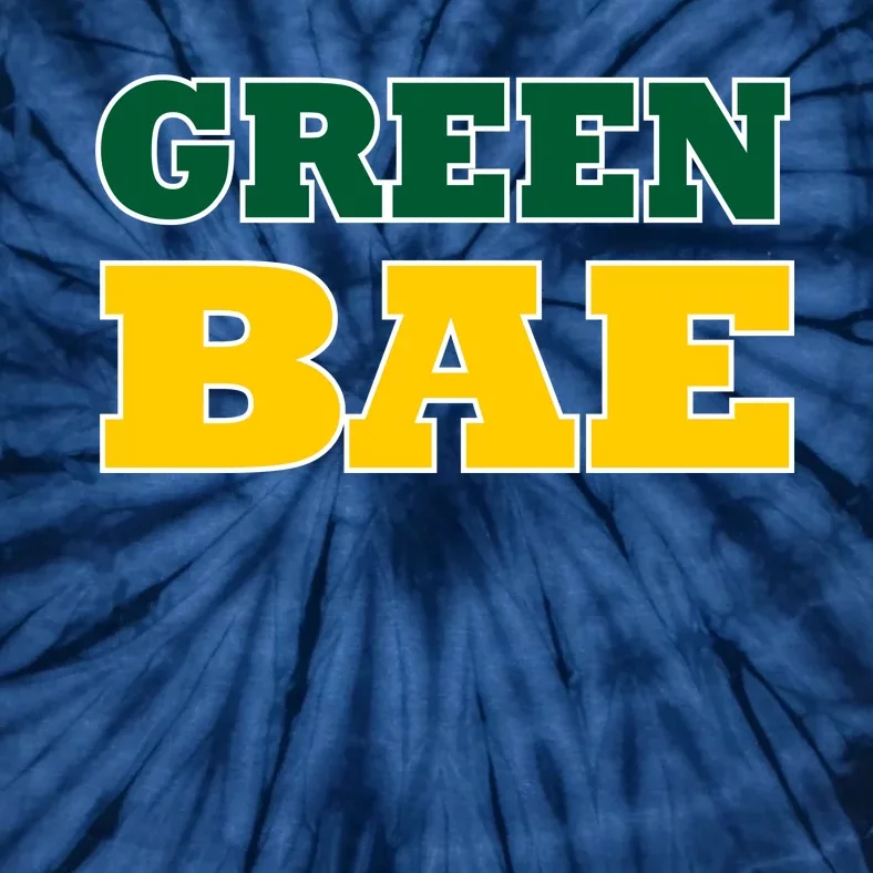 Green Bae Green Bay, Wisconsin Tie-Dye T-Shirt