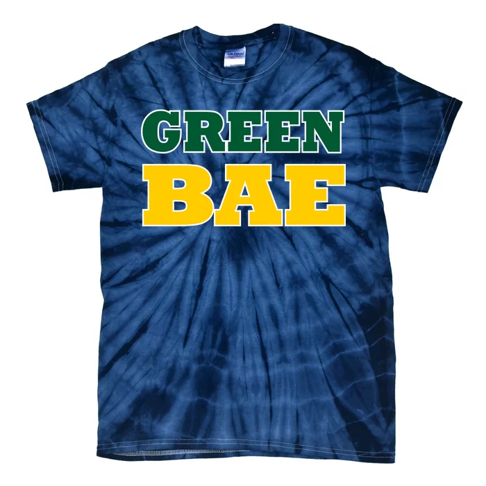 Green Bae Green Bay, Wisconsin Tie-Dye T-Shirt