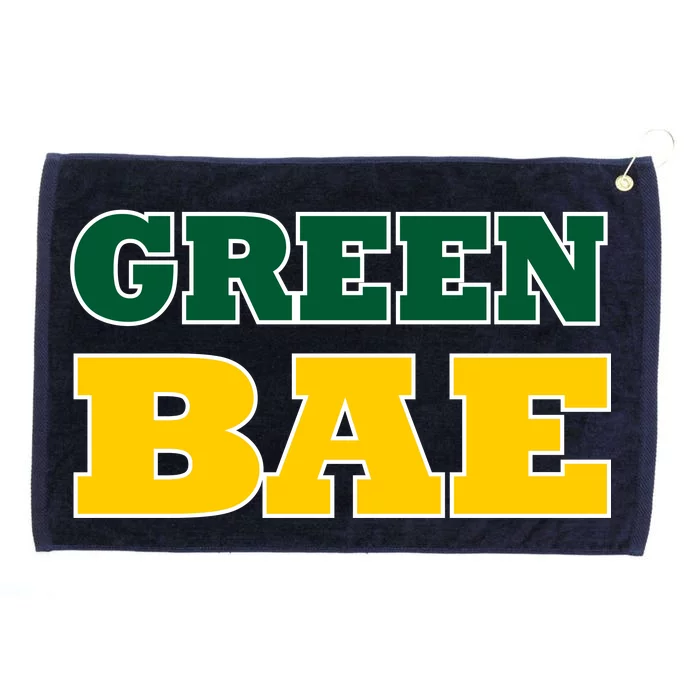 Green Bae Green Bay, Wisconsin Grommeted Golf Towel