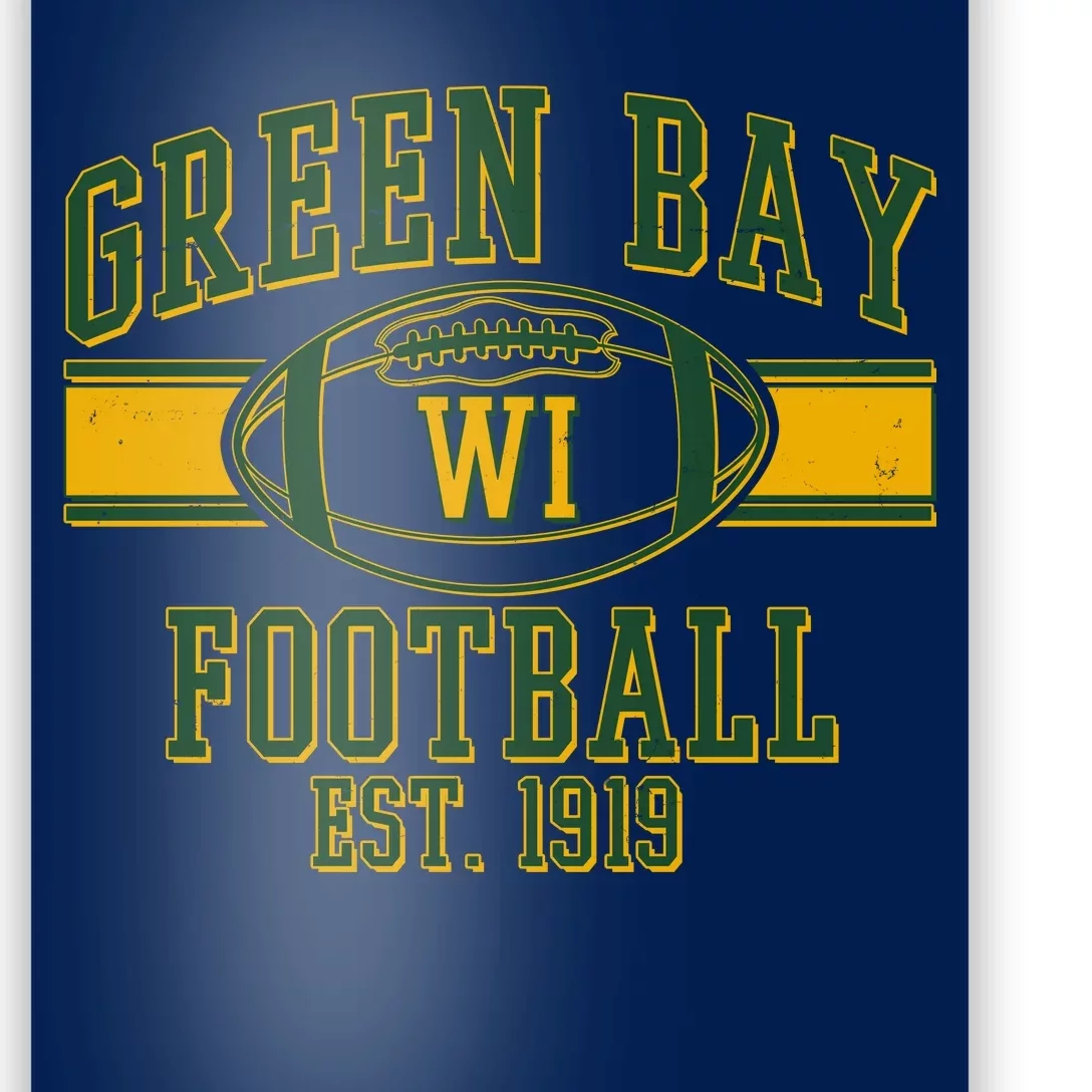 Green Bay Football EST 1919 Poster