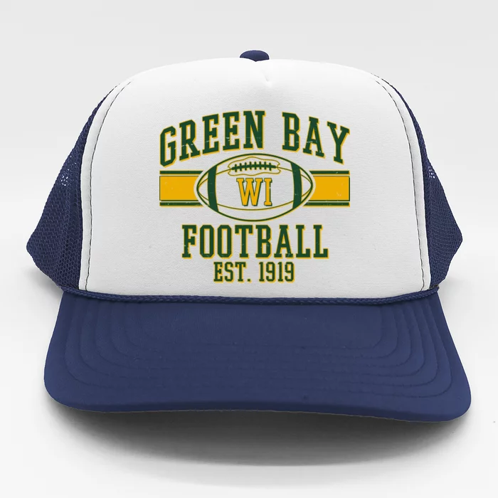 Green Bay Football EST 1919 Trucker Hat