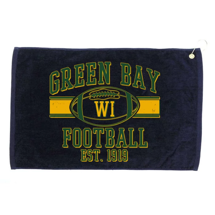 Green Bay Football EST 1919 Grommeted Golf Towel