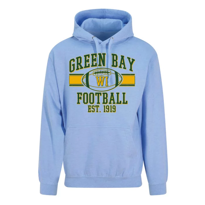 Green Bay Football EST 1919 Unisex Surf Hoodie