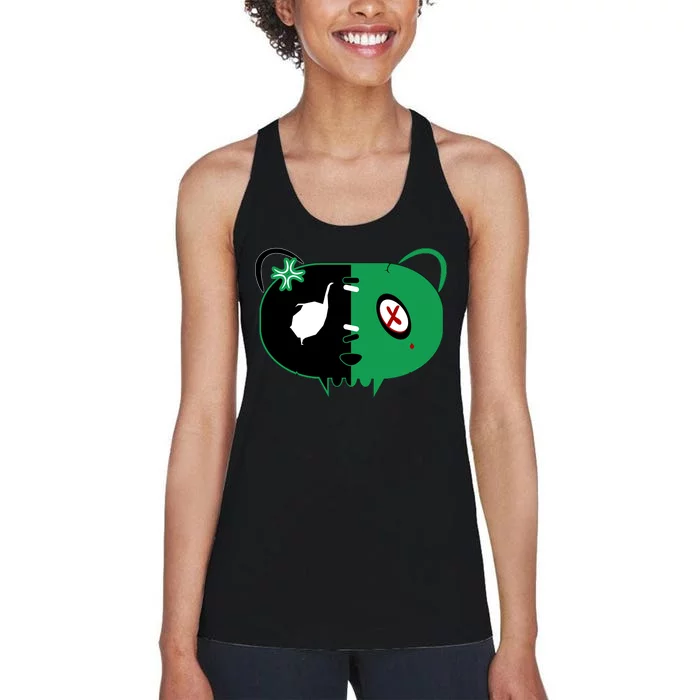 Green Bear Women's Racerback Tank