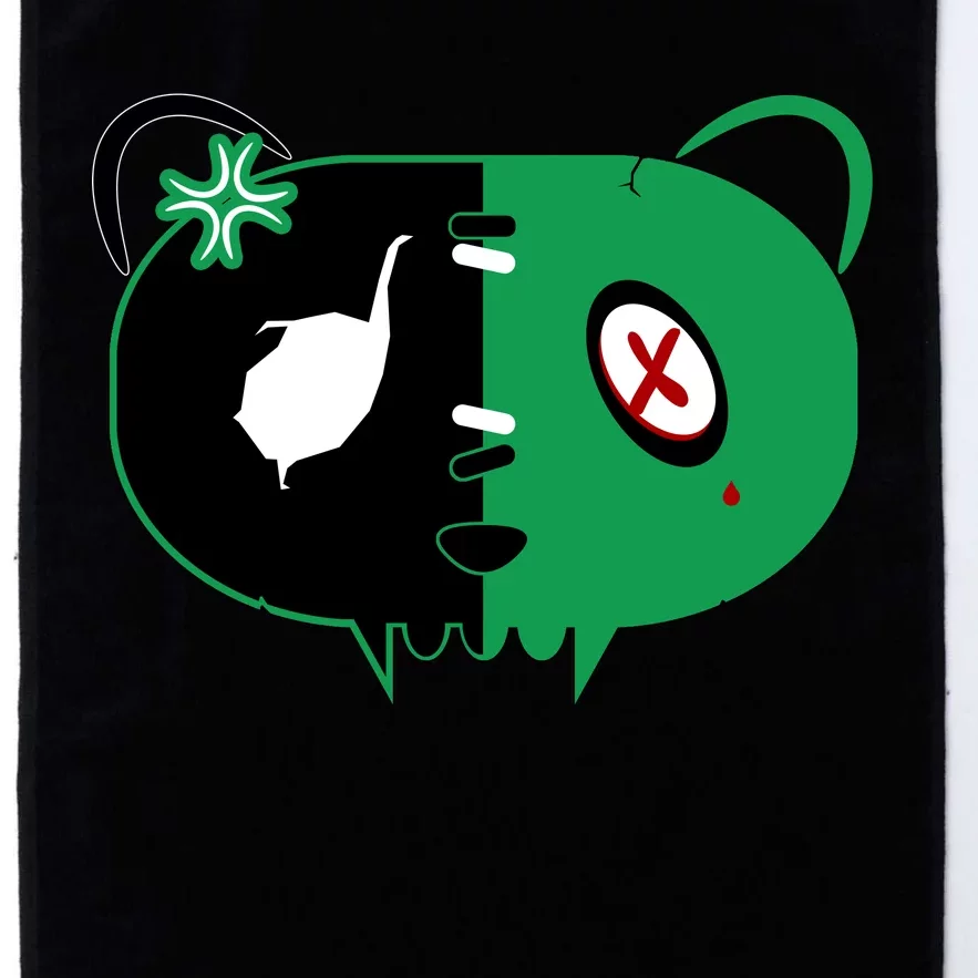 Green Bear Platinum Collection Golf Towel